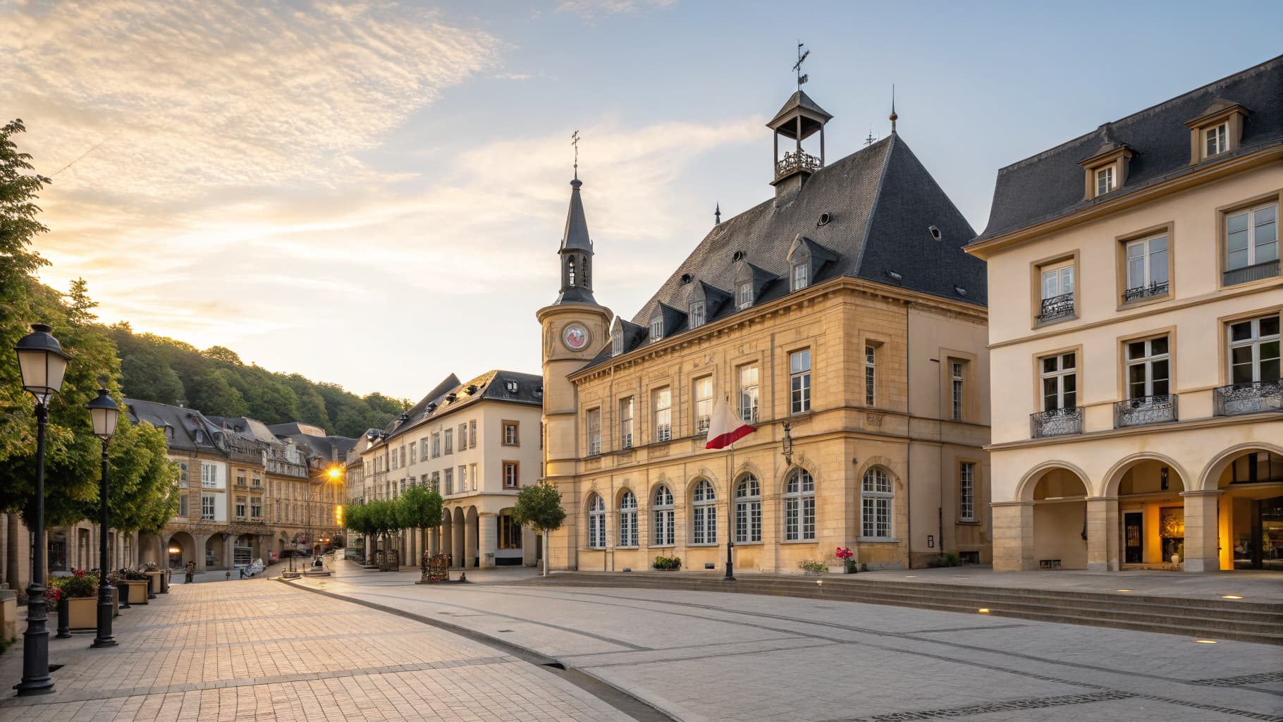 Vue de Esch Sur Alzette au Luxembourg — cabinets d'expertise comptable OEC