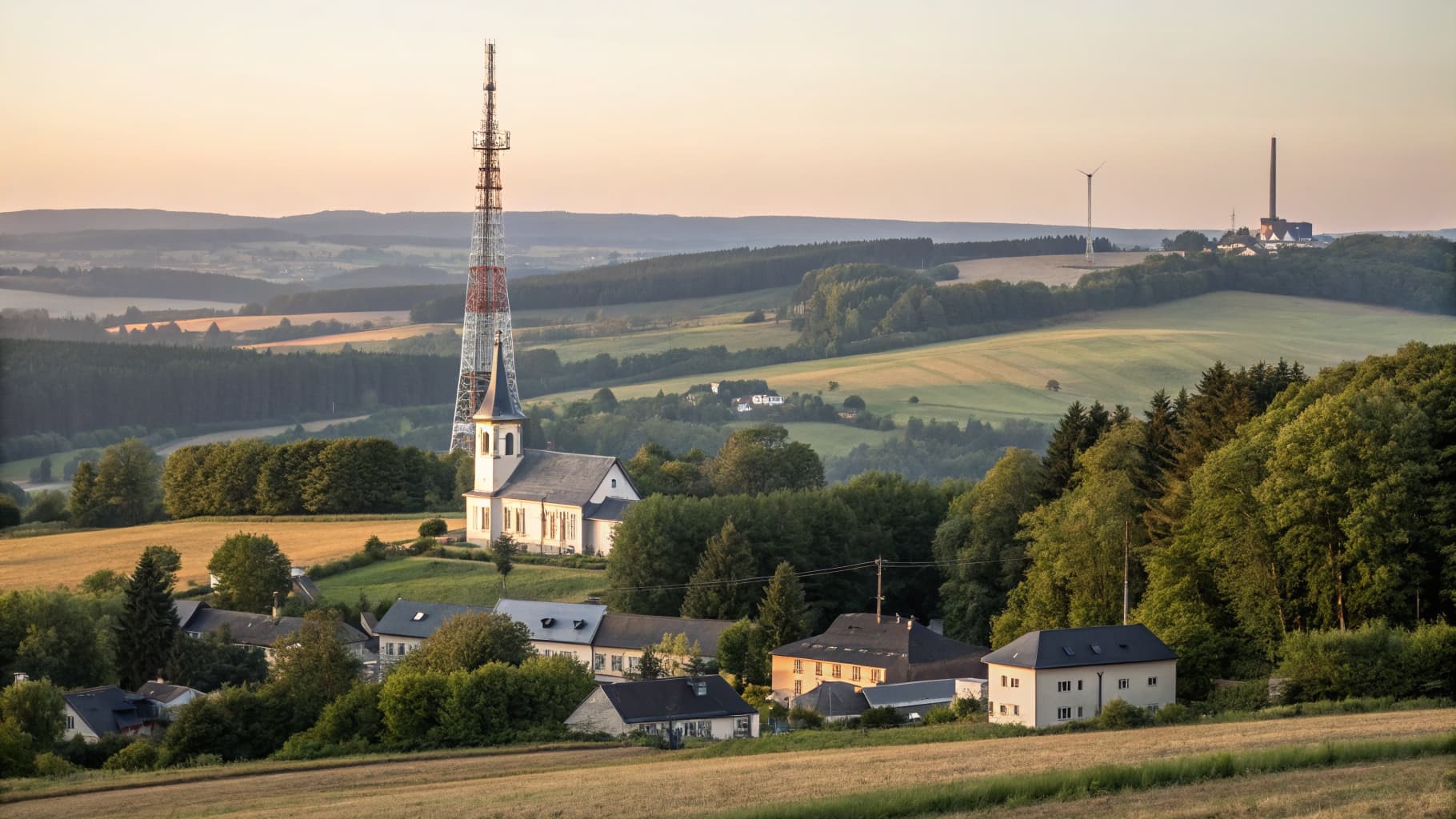 Vue de Junglinster au Luxembourg — cabinets d'expertise comptable OEC