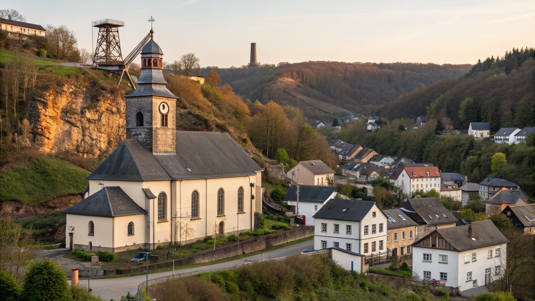 Vue de Rumelange au Luxembourg — cabinets d'expertise comptable OEC