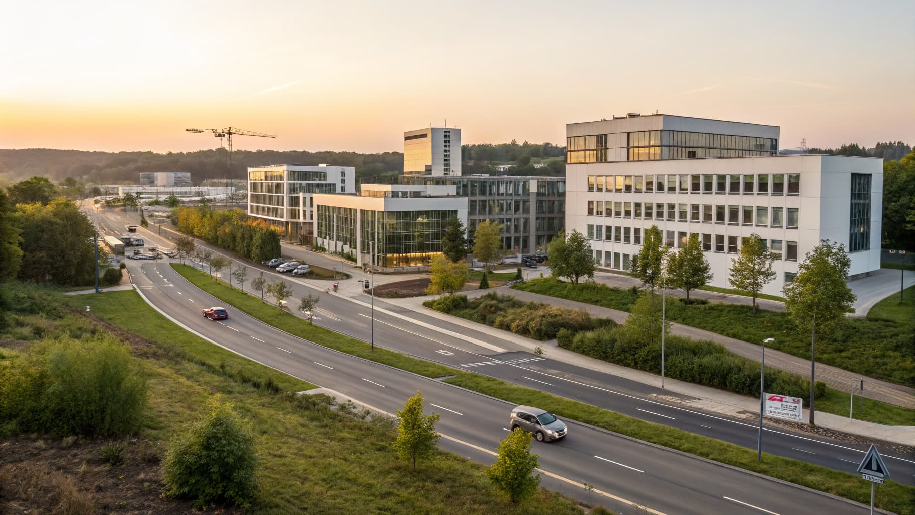 Vue de Strassen au Luxembourg — cabinets d'expertise comptable OEC