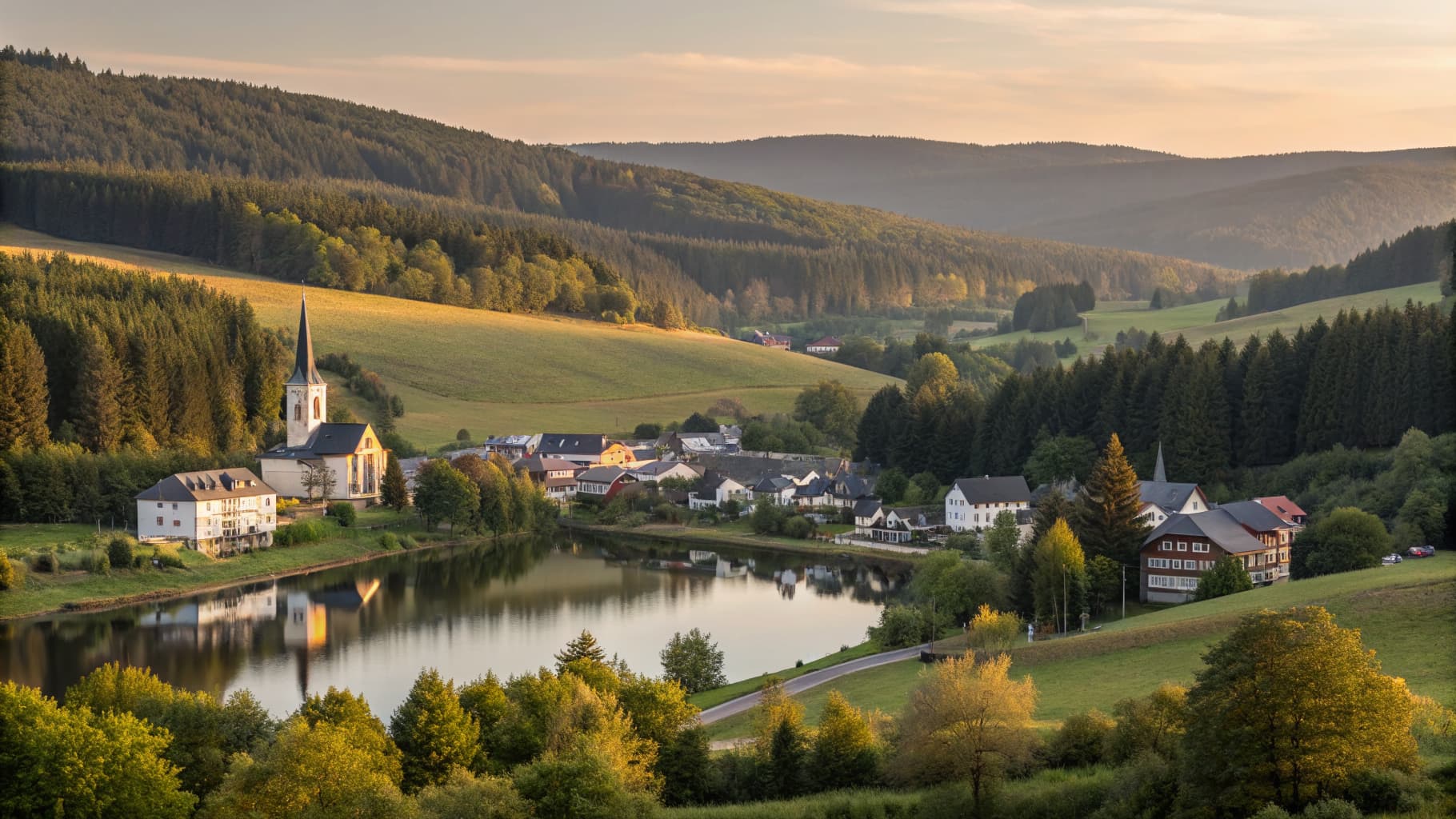 Vue de Weiswampach au Luxembourg — cabinets d'expertise comptable OEC